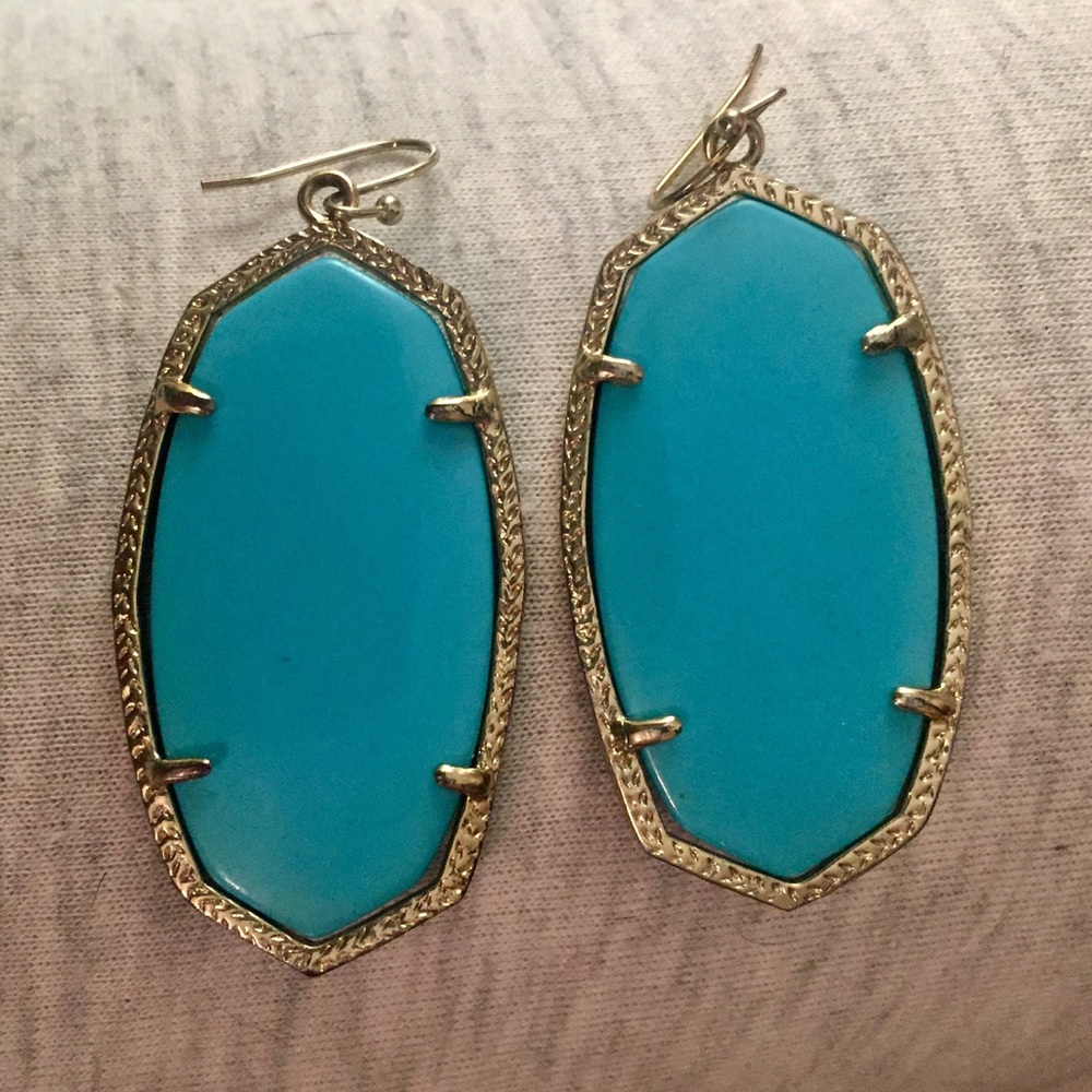 Kendra Scott turquoise earrings